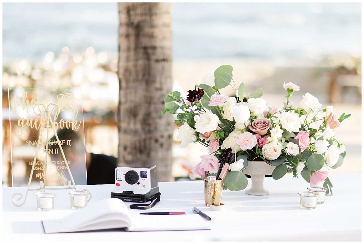 cabo wedding decor